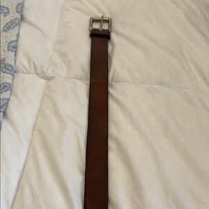 Men's Brown Leather Belt